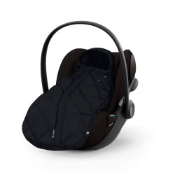 saco para silla de coche MINI Snogga 2 de Cybex en color negro moon black 2