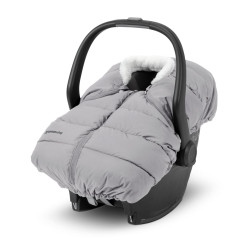 saco para grupo 0 de uppababy en color gris stella 2