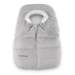 saco para grupo 0 de uppababy en color gris stella