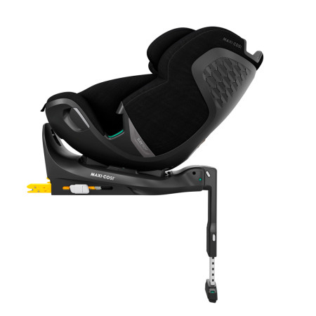 silla de coche para bebé Maxi-Cosi emerald 360 PRO a contramarcha sobre base isofix en color negro authentic black