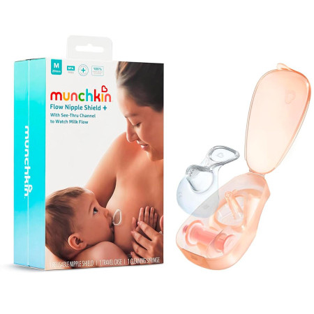 pezonera de lactancia Flow+ de Munchkin en talla M (20mm)