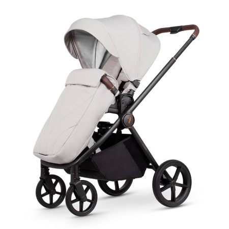 asiento con cubrepiés del cochecito para bebé Claro de Venicci en color beige vanilla