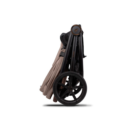 silla de paseo plegada del cochecito para bebé Claro de Venicci en color marrón almond