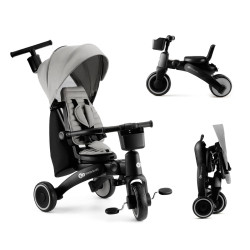 Triciclo evolutivo 6 en 1 JAZZ 2 de Kinderkraft en color gris