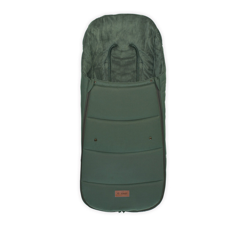 Saco de silla universal Dart de Jané para invierno en color verde botanic u78 vista frontal