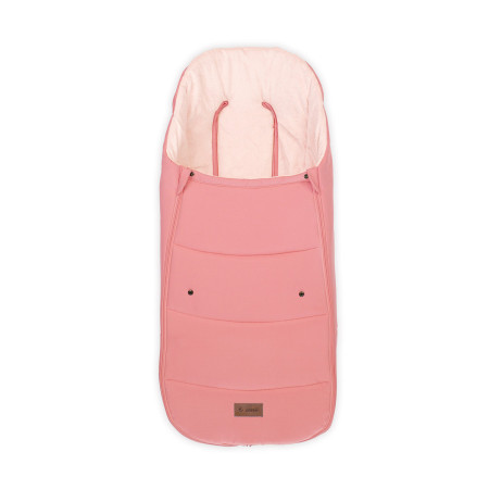 Saco de silla universal Dart de Jané para invierno en color rosa pale u09 vista frontal