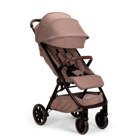 silla de paseo TRVL LX de Nuna en color beige cedar