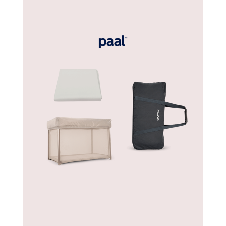Cuna de viaje PAAL Nuna | Cuna portátil segura y plegable