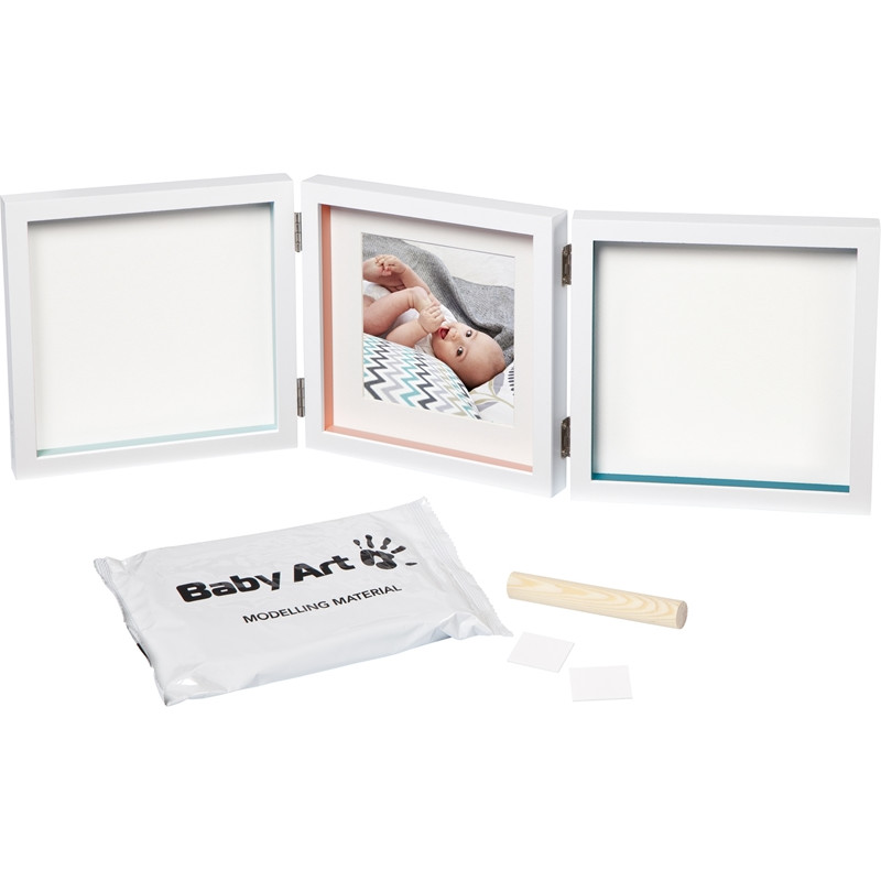 Baby Art marco de foto y huellas de tu bebé My Baby Style  Double essentials