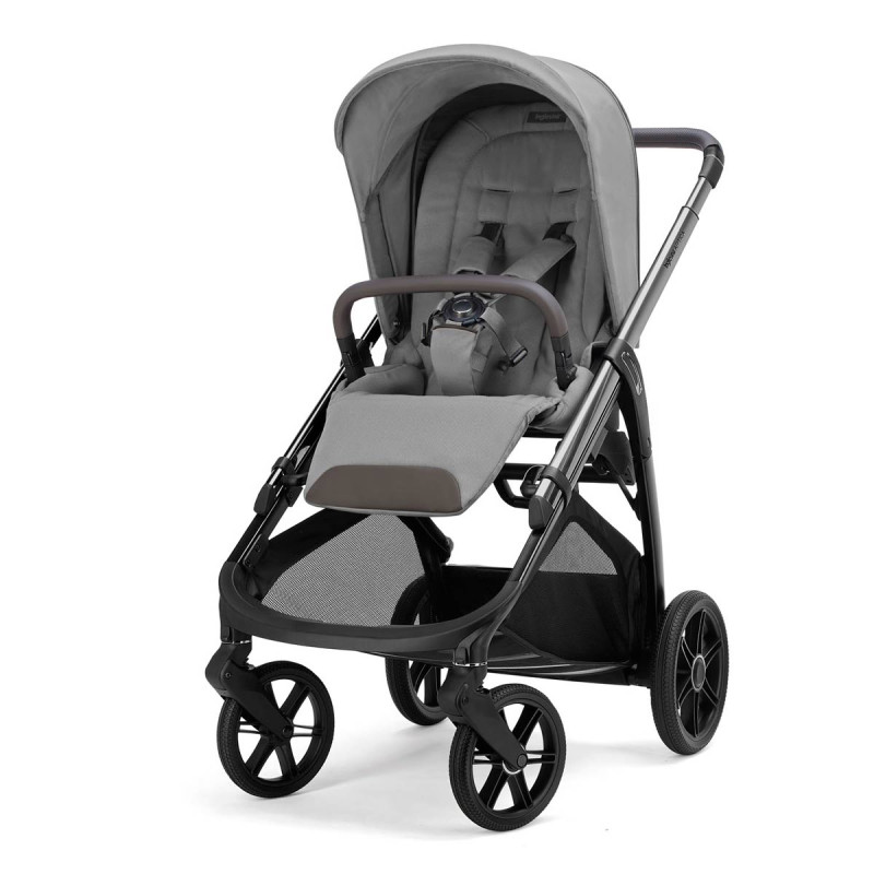 silla de paseo del carrito DUO Aptica de Inglesina en gris crystal grey