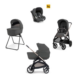 carrito TRIO Aptica con silla coche Darwin de Inglesina en azul sapphire blue 2