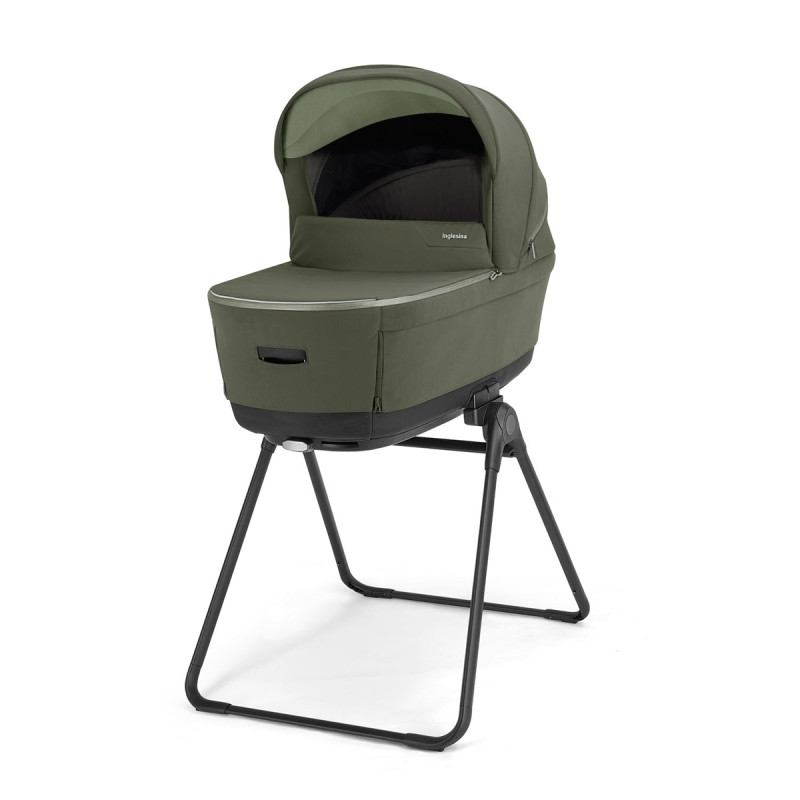 soporte para capazo del carrito Electa de Inglesina en verde loft green