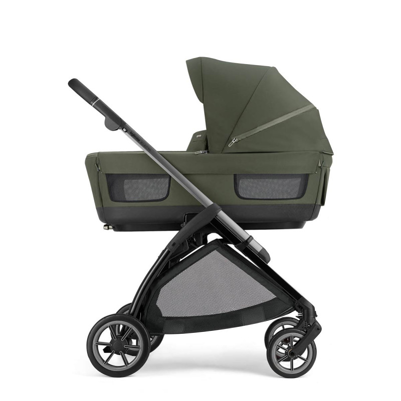 capazo del carrito Electa de Inglesina en verde loft green