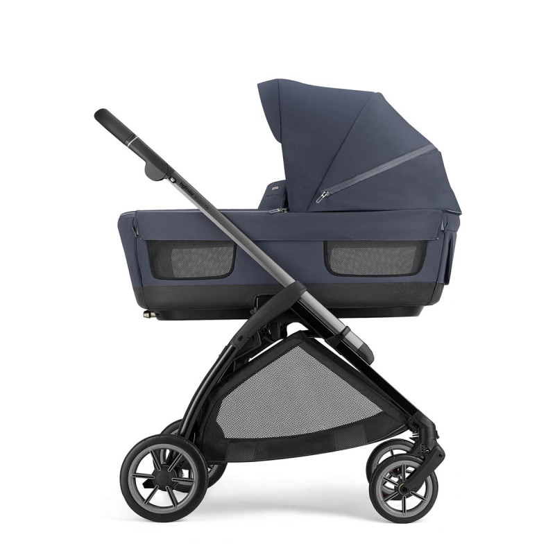 capazo del carrito Electa de Inglesina en azul rooftop blue