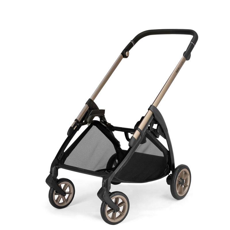 chasis en bronze del carrito Electa de Inglesina