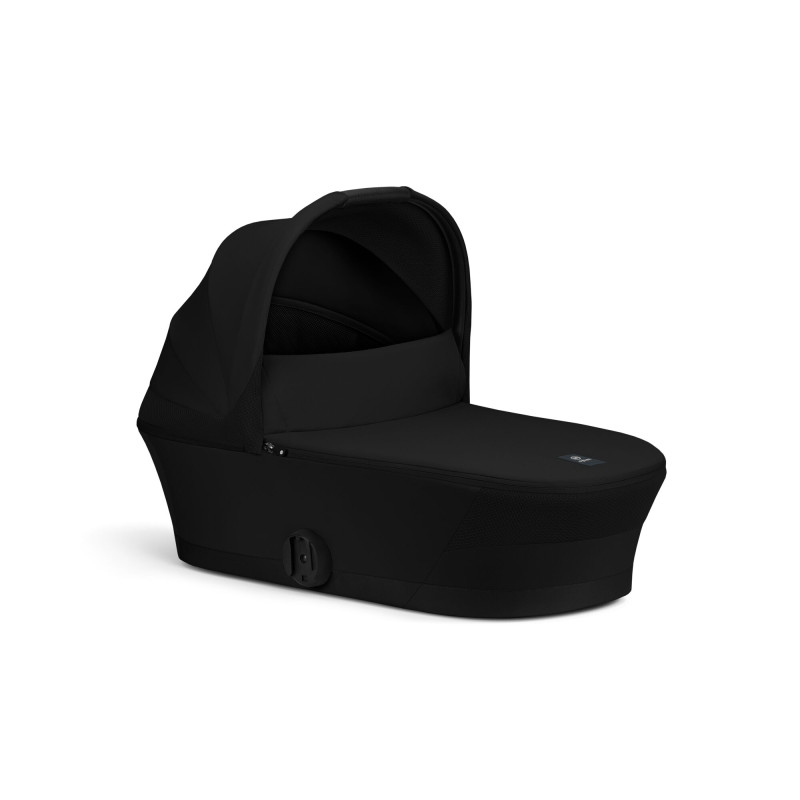 Capazo rígido Cybex Melio Cot en color negro para recién nacidos