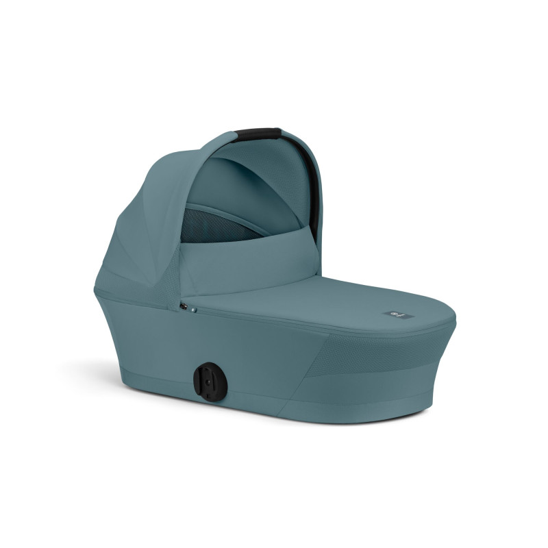 Capazo rígido Cybex Melio Cot en color storm blue para recién nacidos