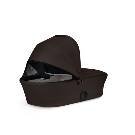 El capazo rígido Cybex Melio Cot en todos sus colores tiene una Ventana de malla "Sky View" integrada