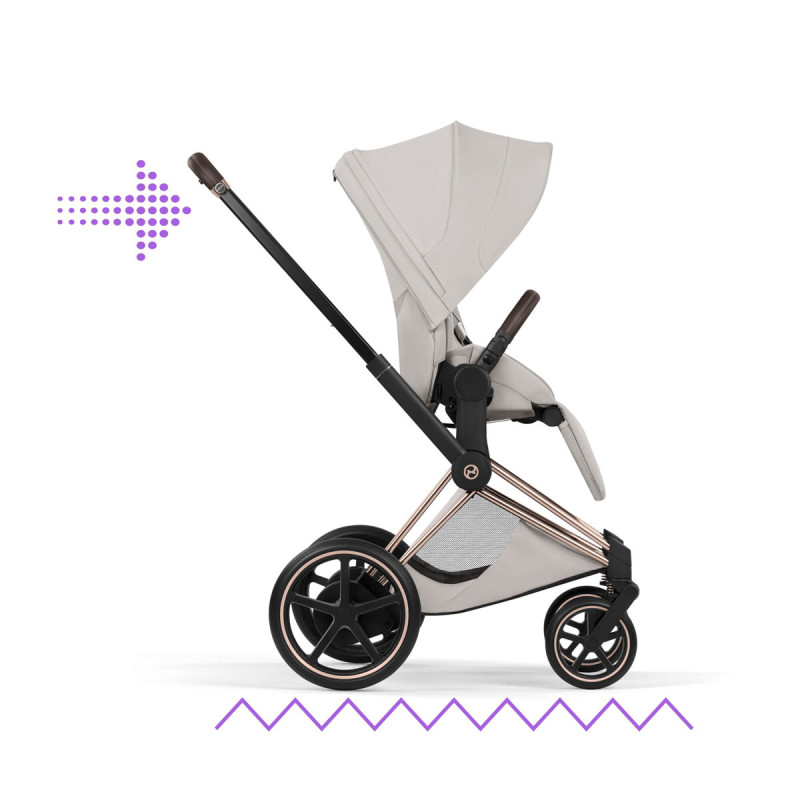 Cybex e-Priam Style cochecito 2026 con capazo flexible