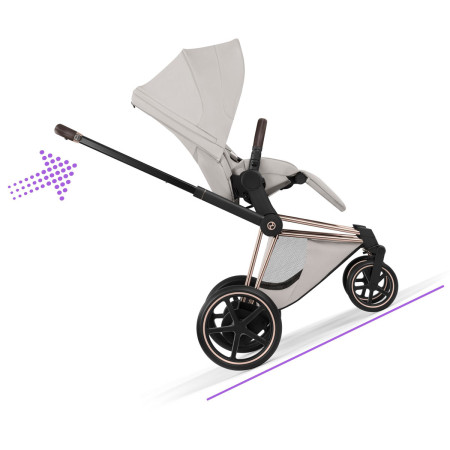Cybex e-Priam Style cochecito 2026 con capazo flexible