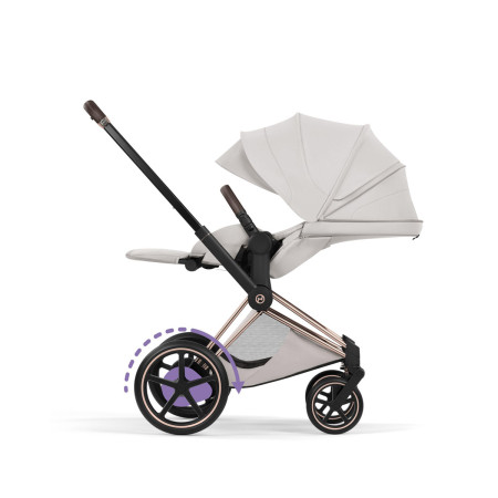 Cybex e-Priam Style cochecito 2026 con capazo flexible