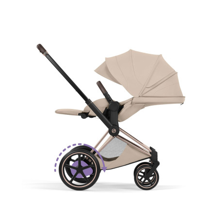 Cybex e-Priam Style cochecito 2026 con capazo flexible