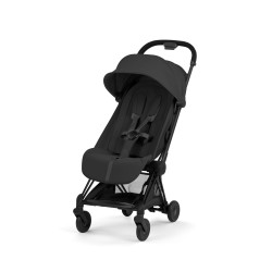 Cybex Coya Style silla de paseo compacta en color sepia black con chasis rosegold 2