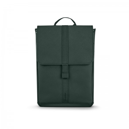 vista frontal de la mochila cambiador de Bugaboo en verde fern green