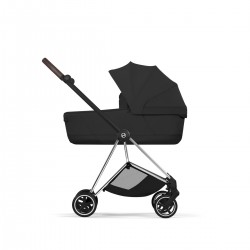 cochecito mios style de Cybex con chasis chrome brown en gris city grey 2