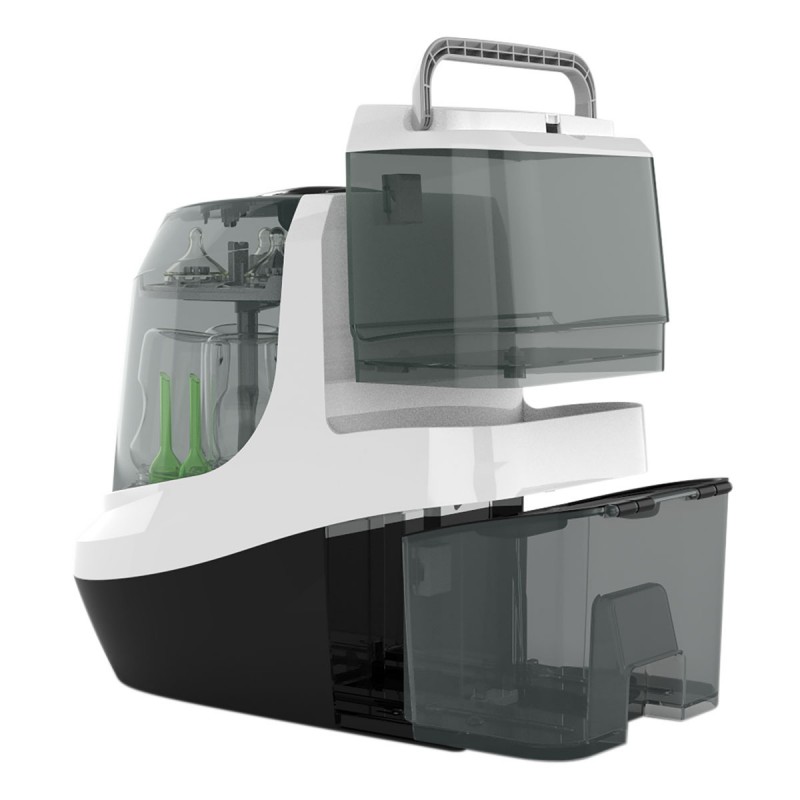 parte posterior del Baby Brezza Bottle Washer Pro