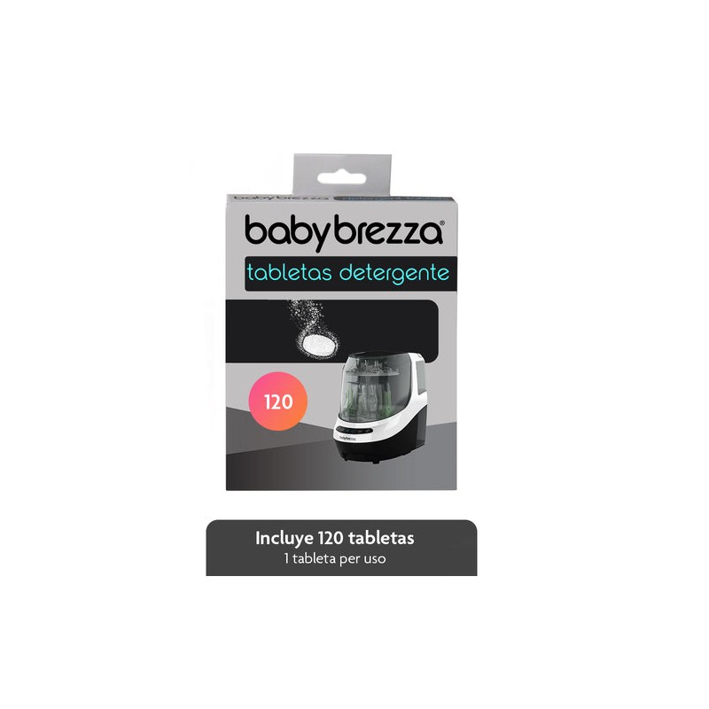 Baby Brezza Pastillas Detergentes Para Bottle Washer Pro 120 Pastillas