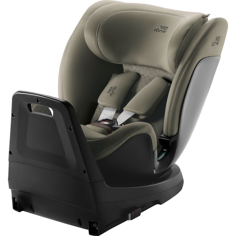 a contramarcha sin reductor de recién nacido de SWIVEL-GROW MAX AIR en color Urban Olive