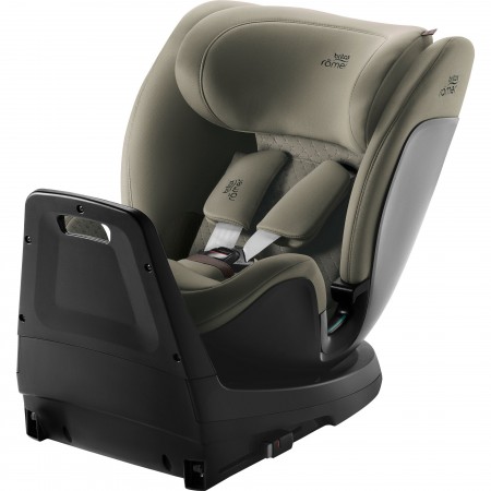 a contramarcha sin reductor de recién nacido de SWIVEL-GROW MAX AIR en color Urban Olive