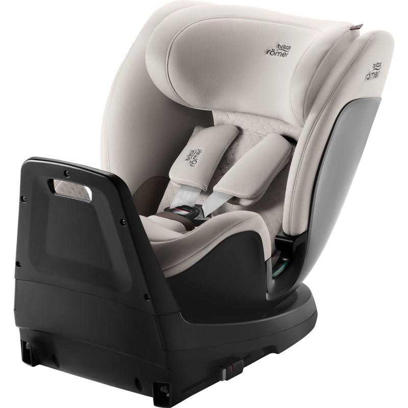 a contramarcha sin reductor de recién nacido de SWIVEL-GROW MAX AIR en color  Soft Taupe