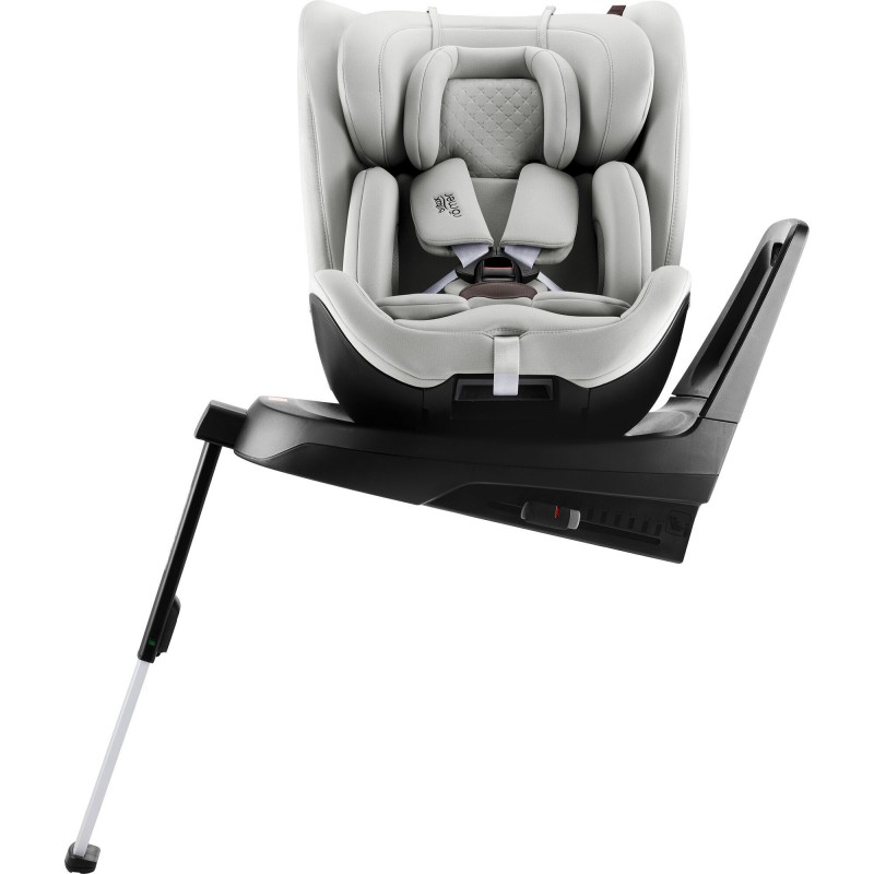 silla giratoria para poder poner al bebé más facilmenteSWIVEL-GROW MAX AIR en color Linen Grey