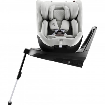 silla giratoria para poder poner al bebé más facilmenteSWIVEL-GROW MAX AIR en color Linen Grey