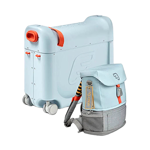Pack maleta jetkids y mochila crew de Stokke